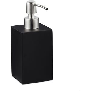 Relaxdays 2x Soap Dispenser 300 Ml Black Refillable Hand And Pump Set Relaxdays 2x Soap Dispenser 300 Ml Black Refillable Hand And Pump Set