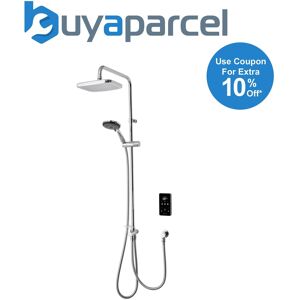 Triton Envi 9.0kw Thermostatic Matt Silver Electric Duelec Diverter Shower Triton Envi 9.0kw Thermostatic Matt Silver Electric Duelec Diverter Shower