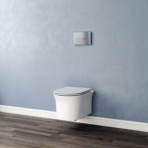 Aica Modern Bathroom Wall Hung Toilet Rimless Uf Slim Soft Close Seat Wc Pan Round Aica Modern Bathroom Wall Hung Toilet Rimless Uf Slim Soft Close Seat Wc Pan Round