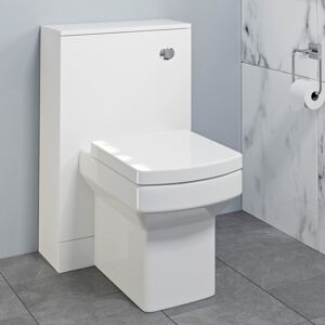 Artis 500mm Bathroom Toilet Concealed Cistern Furniture Unit Pan Soft Close Seat White Artis 500mm Bathroom Toilet Concealed Cistern Furniture Unit Pan Soft Close Seat White
