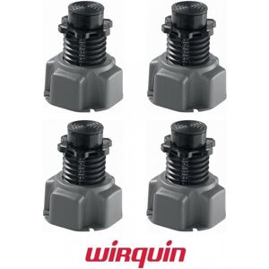 Wirquin Universal Adjustable Shower Tray Feet Riser Pack Of 4 Wirquin Universal Adjustable Shower Tray Feet Riser Pack Of 4