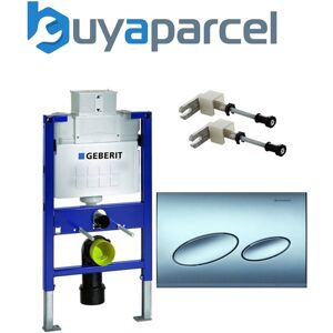 Geberit Duofix 0.82m Wc Toilet Frame Up200 Cistern + Kappa20 Chrome Plate Geberit Duofix 0.82m Wc Toilet Frame Up200 Cistern + Kappa20 Chrome Plate