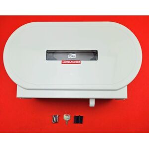 Tork T2 Dispenser Toilet Paper Holder Mini-Jumbo Twin Roll Double Holder Tork T2 Dispenser Toilet Paper Holder Mini-Jumbo Twin Roll Double Holder