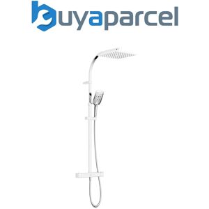 Bristan Qubo Safe Touch Thermostatic Rigid Riser Diverter Bar Shower Chrome Bristan Qubo Safe Touch Thermostatic Rigid Riser Diverter Bar Shower Chrome