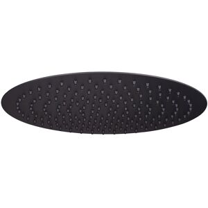 Ultra Slim Shower Head Round Bathroom 300mm Matte Black Stainless Steel Enki R30 Ultra Slim Shower Head Round Bathroom 300mm Matte Black Stainless Steel Enki R30