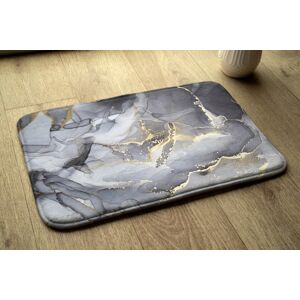Tulup Non Slip Bath Mat Bathroom Rugs Super Soft - 75x45 Cm - Grey Marble Tulup Non Slip Bath Mat Bathroom Rugs Super Soft - 75x45 Cm - Grey Marble