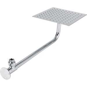 G1/2in Thread Wall Mounted Stainless Steel 8in Rainfall Showerhead Top Spray Uk G1/2in Thread Wall Mounted Stainless Steel 8in Rainfall Showerhead Top Spray Uk