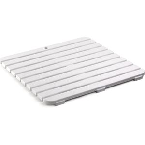 Tatay Square Shower Floor Made Of Strong Plastic, Wood Effect Finish, With Anti- Tatay Square Shower Floor Made Of Strong Plastic, Wood Effect Finish, With Anti-