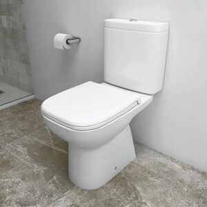 Rak Origin Close Coupled Toilet - White Rak Origin Close Coupled Toilet - White