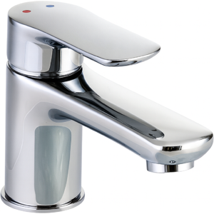 Evg Elion Mono Basin Mixer Tap Chrome - Modern Single Lever Design Evg Elion Mono Basin Mixer Tap Chrome - Modern Single Lever Design