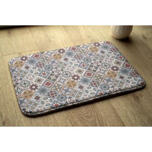 Tulup Non-Slip Absorbent Bath Shower Mat Bathroom Rug - 75x45 Cm - Geometric Patterns Tulup Non-Slip Absorbent Bath Shower Mat Bathroom Rug - 75x45 Cm - Geometric Patterns