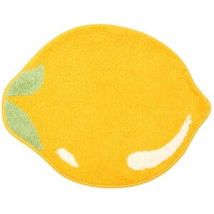 Sodial 2x(Lemon Bath Mat Cute Non-Slip Fruit Rug Kitchen Mat Yellow Lemon Bathroom3617 Sodial 2x(Lemon Bath Mat Cute Non-Slip Fruit Rug Kitchen Mat Yellow Lemon Bathroom3617