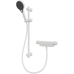 Aqualisa Midas 220 Bar Valve Shower In Matt White Aqualisa Midas 220 Bar Valve Shower In Matt White