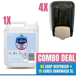 Combo Deal 4 Soap Dispensers With 5l Hand Wash Combo Deal 4 Soap Dispensers With 5l Hand Wash