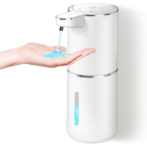 Branded Automatic Liquid Soap Dispenser, 380ml Rechargeable Touchless Wall Mounted Soap Branded Automatic Liquid Soap Dispenser, 380ml Rechargeable Touchless Wall Mounted Soap