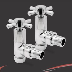 Nwt Direct Traditional Angled Valves Radiators & Towel Rails Chrome Cross Head (Pair) Nwt Direct Traditional Angled Valves Radiators & Towel Rails Chrome Cross Head (Pair)