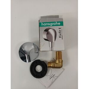 Hansgrohe Fixfit E Hose Connector With Backflow Preventer Chrome Hansgrohe Fixfit E Hose Connector With Backflow Preventer Chrome