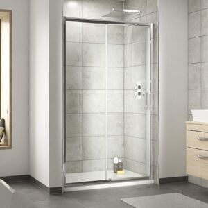 Hudson Reed Pacific Shower Enclosure - Sliding Door 1400mm Hudson Reed Pacific Shower Enclosure - Sliding Door 1400mm