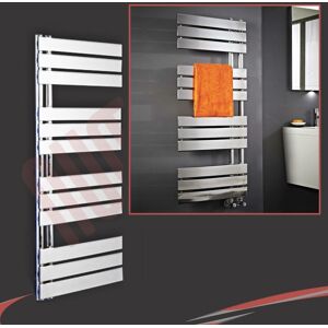 Nwt Direct Heated Towel Rail Radiator Warmer Chrome Apollo 500mm(W) X 1200mm(H) 2612 Btus Nwt Direct Heated Towel Rail Radiator Warmer Chrome Apollo 500mm(W) X 1200mm(H) 2612 Btus