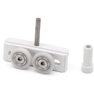 Shower Part 1 X Double Shower Door Rollers/ Runners / Wheels 19mm Wheel Diameter Ji2 Shower Part 1 X Double Shower Door Rollers/ Runners / Wheels 19mm Wheel Diameter Ji2