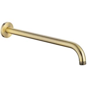 Round Shower Arm Wall Mounted Bathroom Concealed 320mm Antique Brass Enki A04 Round Shower Arm Wall Mounted Bathroom Concealed 320mm Antique Brass Enki A04