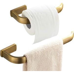flybath Flybath 2pc Bathroom Accessories Set - Towel Ring And Toilet Roll Holder Antiqu flybath Flybath 2pc Bathroom Accessories Set - Towel Ring And Toilet Roll Holder Antiqu