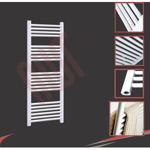 Nwt Direct Heated Towel Rail Straight White Bathroom Radiator 500mm(W) X 1200mm(H) 2252 Btu Nwt Direct Heated Towel Rail Straight White Bathroom Radiator 500mm(W) X 1200mm(H) 2252 Btu