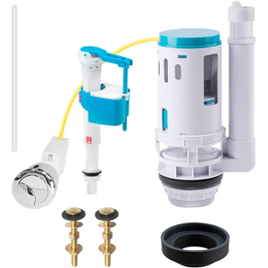 Does Not Apply Toilet Flush System Replacement, Dual Flush And Fill Toilet Cistern Kit With Uni Does Not Apply Toilet Flush System Replacement, Dual Flush And Fill Toilet Cistern Kit With Uni