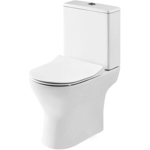 Balterley Compact Toilet Pan, Cistern Soft Close Sandwich Seat 800 X 375 X 610mm Balterley Compact Toilet Pan, Cistern Soft Close Sandwich Seat 800 X 375 X 610mm