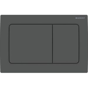 Geberit Alpha01 Dual Push Button Flush Plate Wc Toilet Cistern Square Matt Black Geberit Alpha01 Dual Push Button Flush Plate Wc Toilet Cistern Square Matt Black