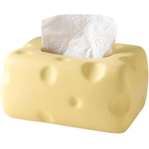 Sodial Cheese Shape Tissue Box With Noslip Pad Excellent Case Dispenser G2r67910 Sodial Cheese Shape Tissue Box With Noslip Pad Excellent Case Dispenser G2r67910