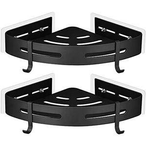 Gricol Shower Corner Shelf No Drilling Space Aluminum Wall Mounted Self Adhesiv Gricol Shower Corner Shelf No Drilling Space Aluminum Wall Mounted Self Adhesiv