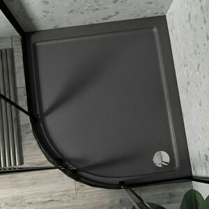 Delphi Aquastone Grey Slate Effect Offset Quadrant Shower Tray 1200mm X 800mm Rh Delphi Aquastone Grey Slate Effect Offset Quadrant Shower Tray 1200mm X 800mm Rh