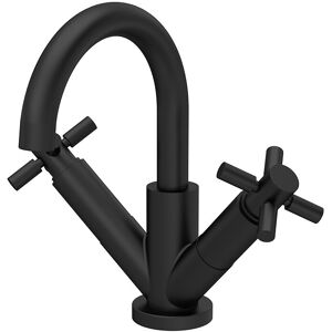 Hudson Reed Tec Crosshead Cloakroom Mono Basin Mixer Tap Dual Handle Push Button Hudson Reed Tec Crosshead Cloakroom Mono Basin Mixer Tap Dual Handle Push Button