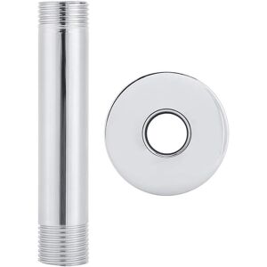 G1/2in Shower Arm, Ceiling Mounted Stainless Steel Top Shower Arm Bathroom Showe G1/2in Shower Arm, Ceiling Mounted Stainless Steel Top Shower Arm Bathroom Showe
