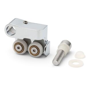Shower Part 1 X Double Shower Door Rollers/runners/wheels 16.5mm Wheel Diameter Aq10 Shower Part 1 X Double Shower Door Rollers/runners/wheels 16.5mm Wheel Diameter Aq10