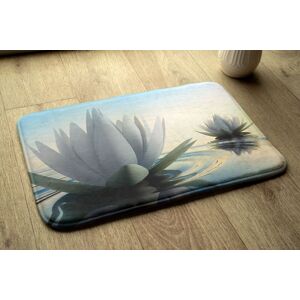 Tulup Bathroom Rug Anti-Slip Super Soft Absorbent - 75x45 Cm - Flowers Water Lilies Tulup Bathroom Rug Anti-Slip Super Soft Absorbent - 75x45 Cm - Flowers Water Lilies