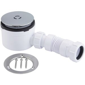 Mcalpine 3 Pin Shower Trap + Flex Adaptor - Durable Chrome-Plated Brass Finish Mcalpine 3 Pin Shower Trap + Flex Adaptor - Durable Chrome-Plated Brass Finish