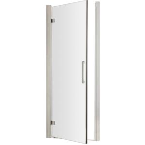 Balterley Sonic 760mm Hinged Shower Door With 8mm Glass, Bar Handle - Chrome Balterley Sonic 760mm Hinged Shower Door With 8mm Glass, Bar Handle - Chrome