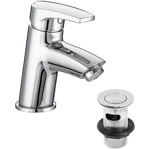 Bristan Basin Tap Mono Mixer Chrome Small Single Lever Waste Bathroom Faucet Bristan Basin Tap Mono Mixer Chrome Small Single Lever Waste Bathroom Faucet