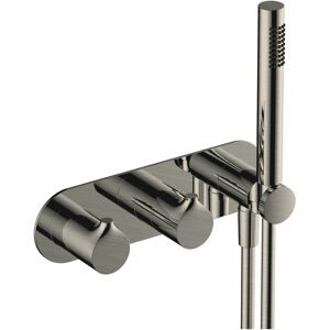 Rak Ceramics Rak Sorrento Brushed Nickel Concealed Shower Valve With Handset Rak Ceramics Rak Sorrento Brushed Nickel Concealed Shower Valve With Handset