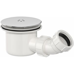 Affine 90mm Shower Tray Waste Trap Hi-Flow Fast Chrome Vented Dome Cover Easy Clean Affine 90mm Shower Tray Waste Trap Hi-Flow Fast Chrome Vented Dome Cover Easy Clean