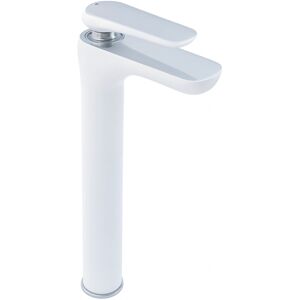 Evg Firth Tall Mono Basin Mixer White & Chrome Evg Firth Tall Mono Basin Mixer White & Chrome