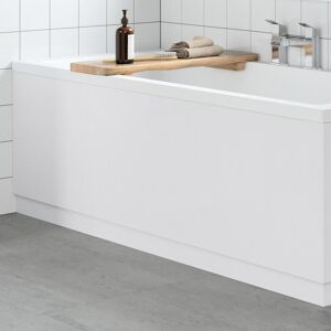 Aurora White Gloss Bath Panel 1800mm - Side Mdf Bathroom Moisture-Resistant Aurora White Gloss Bath Panel 1800mm - Side Mdf Bathroom Moisture-Resistant