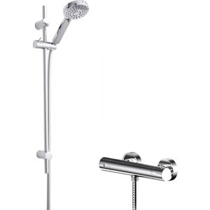 Hudson Reed Binsey Thermostatic Bar Shower Valve Water Saving Slider Rail Kit Hudson Reed Binsey Thermostatic Bar Shower Valve Water Saving Slider Rail Kit