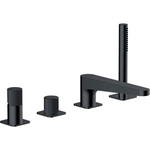 Rak Ceramics Rak Amalfi 4-Hole Bath Shower Mixer Tap - Matt Black Rak Ceramics Rak Amalfi 4-Hole Bath Shower Mixer Tap - Matt Black
