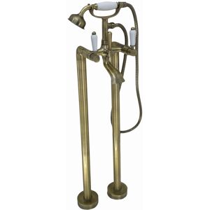Bath Shower Mixer Tap Downton Bathroom Floorstanding Antique Bronze Enki Bt0809 Bath Shower Mixer Tap Downton Bathroom Floorstanding Antique Bronze Enki Bt0809