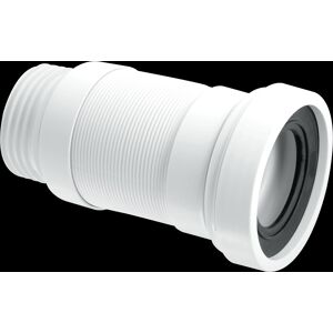 Mcalpine Wc-F26s 97-107mm Inlet X 3.5"/90mm Outlet Flexible Wc Connector, White Mcalpine Wc-F26s 97-107mm Inlet X 3.5"/90mm Outlet Flexible Wc Connector, White