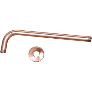 Fuyiocn Antique Red Copper Shower Head Extension Pipe Wall Arm Shower Arm Bathroom Acce Fuyiocn Antique Red Copper Shower Head Extension Pipe Wall Arm Shower Arm Bathroom Acce