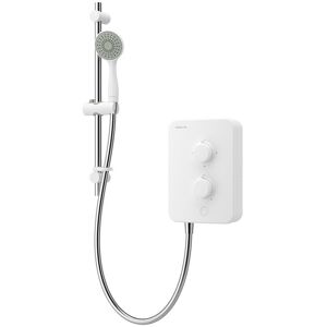 Aqualisa E1 White 8.5kw Multi-Fit Electric Shower & Single Mode Handset Aqualisa E1 White 8.5kw Multi-Fit Electric Shower & Single Mode Handset